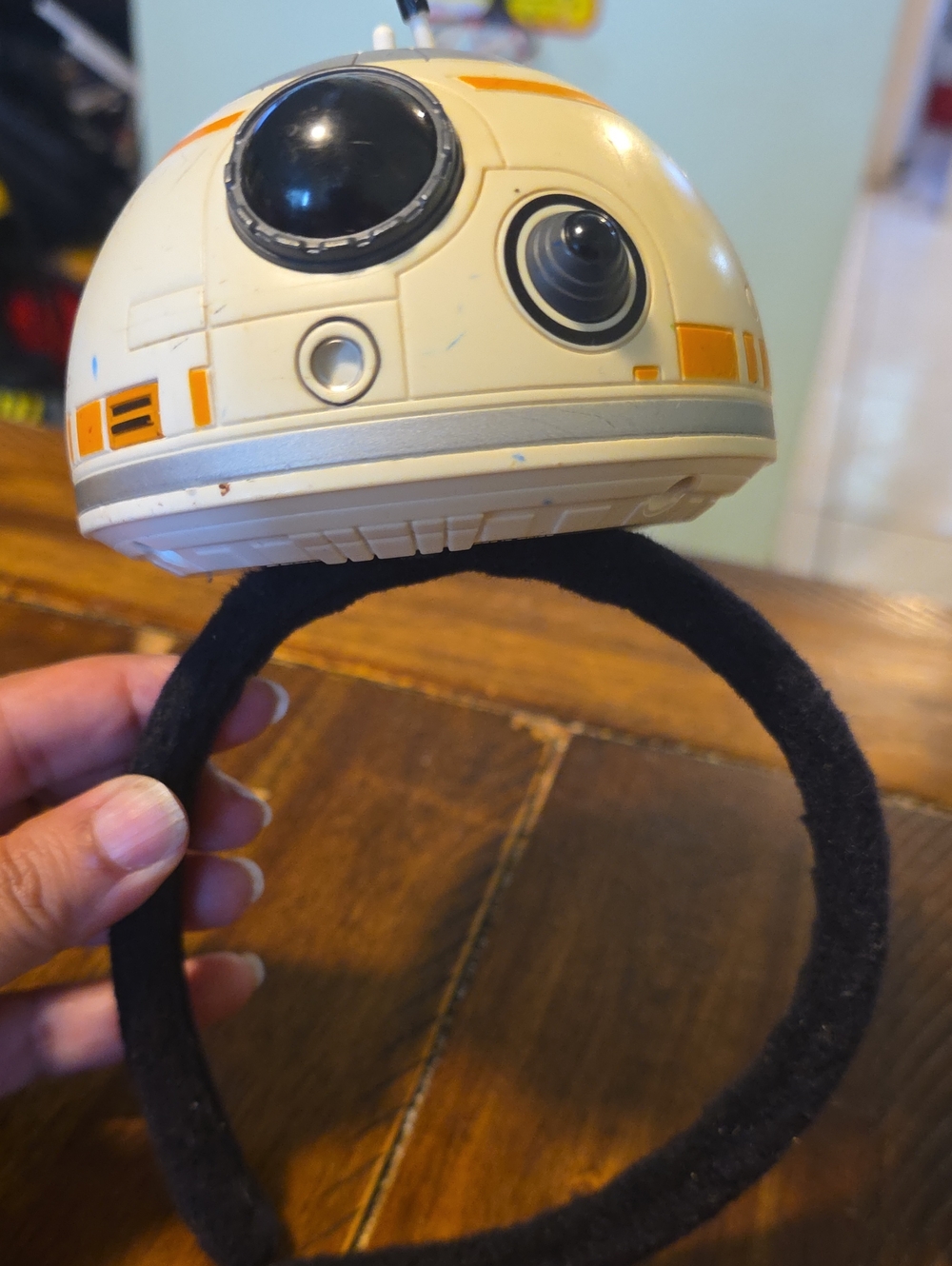 BB-8 Star Wars Headband Accessory - White & Orange